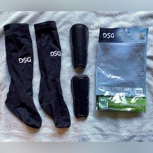 ⚽️ DSG Ocala Youth Shin Socks w/ Removable Shin Guards for Soccer - Size: Small